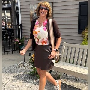 Cabi Gigi skirt (comfy short under it)